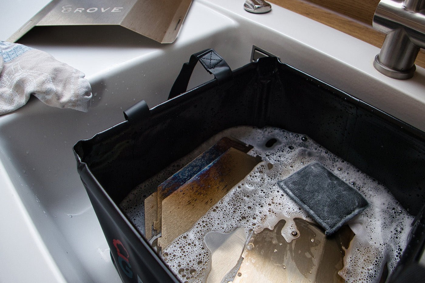 Faltbares Waschbecken