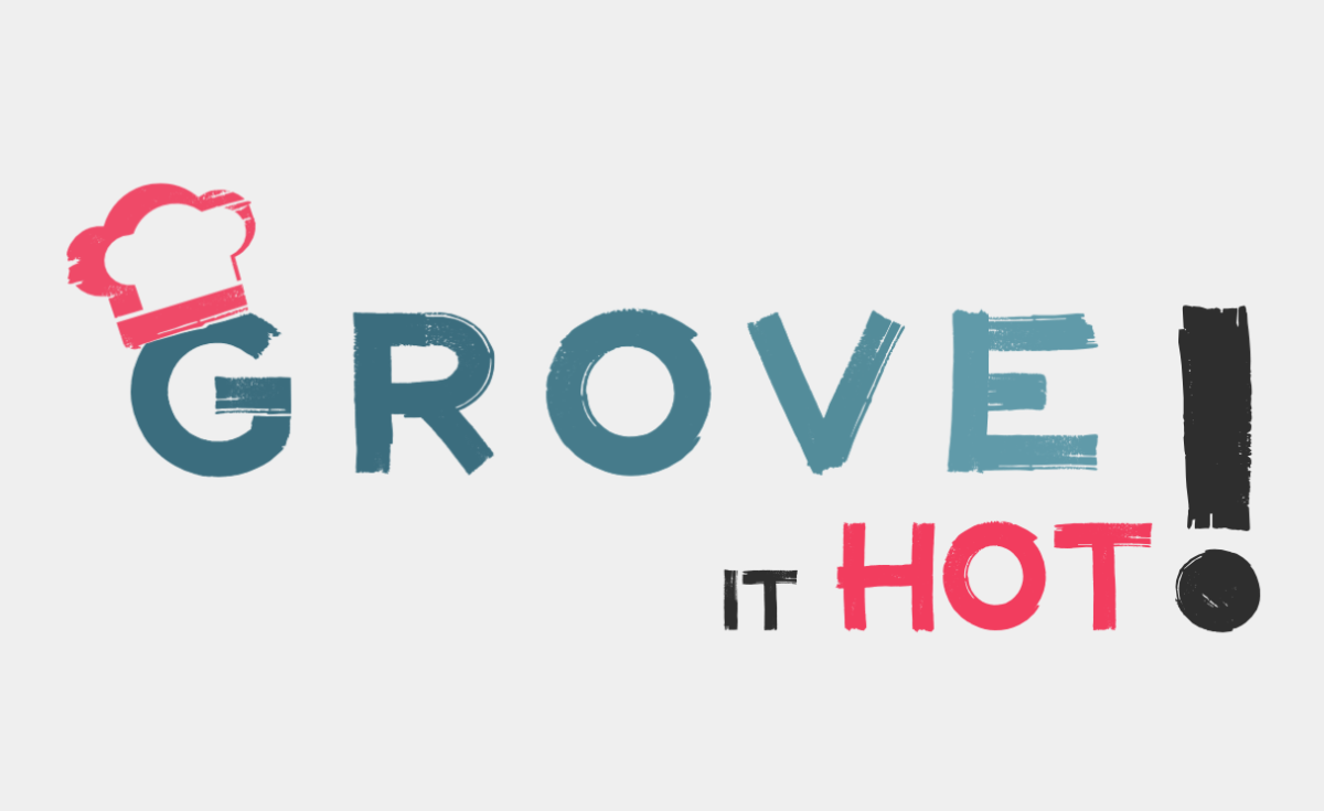 Logo:
Slogan "Grove it Hot"