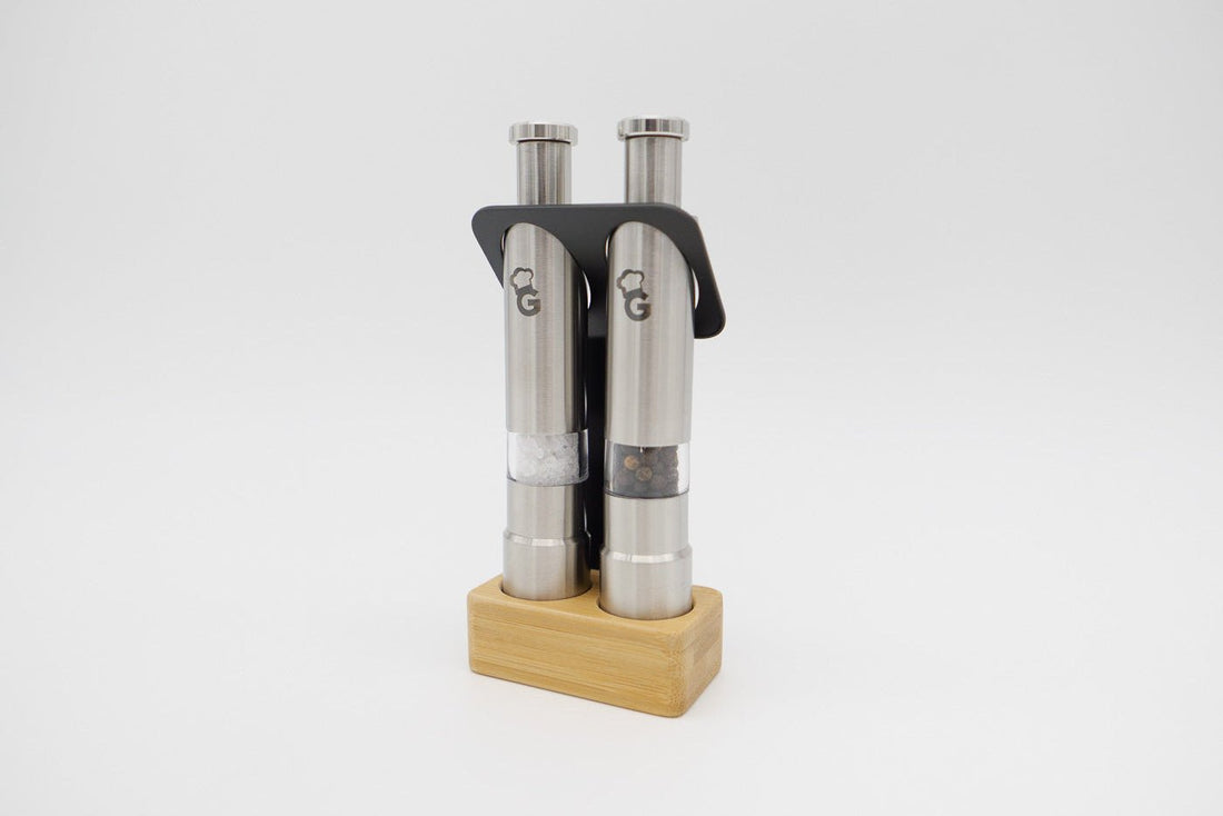 Gewuerzmuehlen Set mit Halter